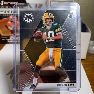 Jordan Love mosaic base rookie card